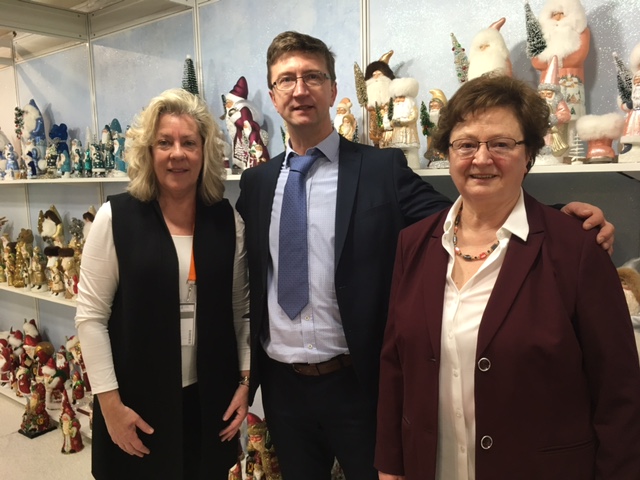 Ino Schaller Mini Santa and Ornaments