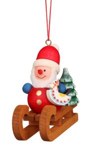 10-0929 Christian Ulbricht Ornaments - Santa Sled