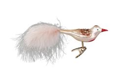 Inge Glas Red Finch Clip on Bird New 2026