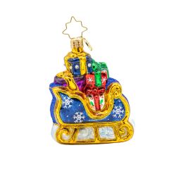 Christopher Radko Starry Night Sleigh Gem