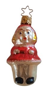 Inge Glas-Old World Christmas Retired Christmas Cutie