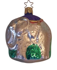 Inge Glas-Old World Christmas Retired Royal Elephant