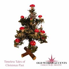 Timeless tales Small Tree with Paper Mushrooms