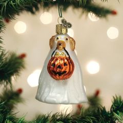 26088 Old World Christmas Trick-or-treat Pooch Ornament