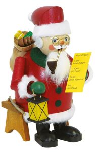 Richard Glaesser Smoker- Santa Claus with Wishlist