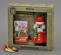 Knox Incense Smoker Santa Claus Gift Boxed with Incense and Matches