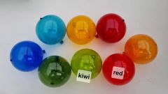 Timeless Tales Colored Glass Ornament Balls