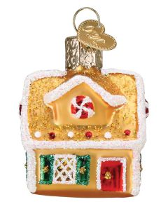 Old World Christmas Mini Gingerbread House Ornament