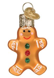 Old World Christmas Mini Gingerbread Man Ornament