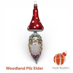 Antik Baubles Woodland Pilz Elder Ornament New 2026