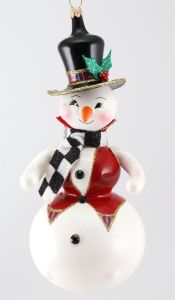 Soffieria De Carlini Black and White Snowman New 2026