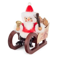 146/1043 Dregeno Smoker Santa in Sleigh New 2025