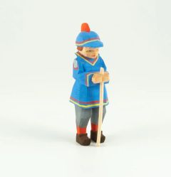 07-6M Emil Helbig German Carved Wooden Lapp man