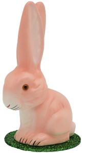 Ino Schaller Easter Long Ear Bunny Beaded Rose