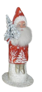 Ino Schaller Santa Light Red with Fur Beard