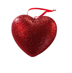 Ino Schaller Valentine Heart Ornament Red