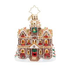Christopher Radko Gingerbread Manor Gem 2026