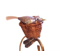 Timeless Tales Bird in Nest Ornament Clip on