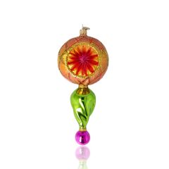 BluBom Szklana Gwiazda Polish Ornaments Drop