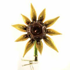 11914 Morawski Ornaments Ukrainian Charity Sunflower Clip On 