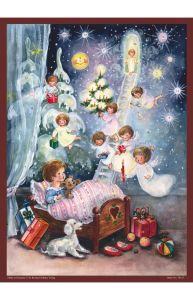 70143 Richard Sellmer Advent - Angels visiting a child's room Large