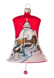 Jill Pillow Collection Red Thuringer Bell w/Clapper 