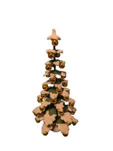 Bettina Franke Holzkunst Christmas Tree Gold Ornaments