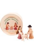 Dregeno Chip Box - Natural Wood Nativity 