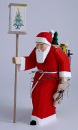 Bettina Franke Holzkunst Santa with Lantern 