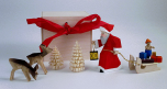 Bettina Franke Holzkunst "Santa Gift Box"