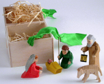 Bettina Franke Holzkunst Nativity Gift Box