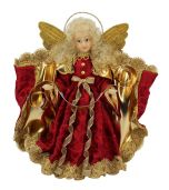 Eggl of Bavaria, Germany Angel Wax Faces, Hands Red