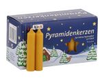 German Pyramid Candles - Natural Wax 