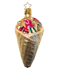 Inge Glas-Old World Christmas Retired Cornucopia of Toys