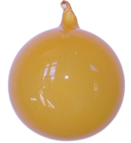 Jim Marvin Yellow Bubblegum Ball 6"