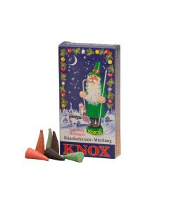 Knox MINI Pine Scent German Incense Cones Made in Germany for Christmas Smokers